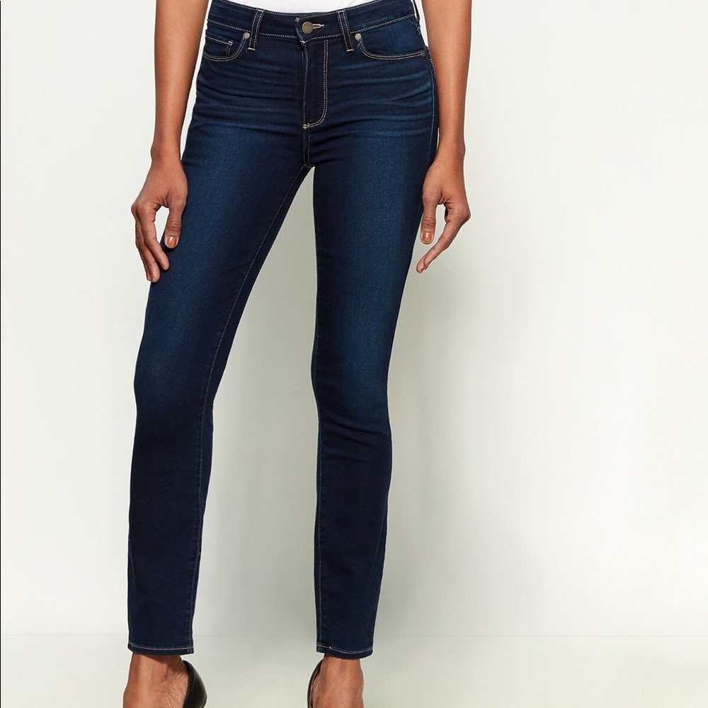 Paige Hoxton Ankle High-Rise Ankle Skinny Jeans